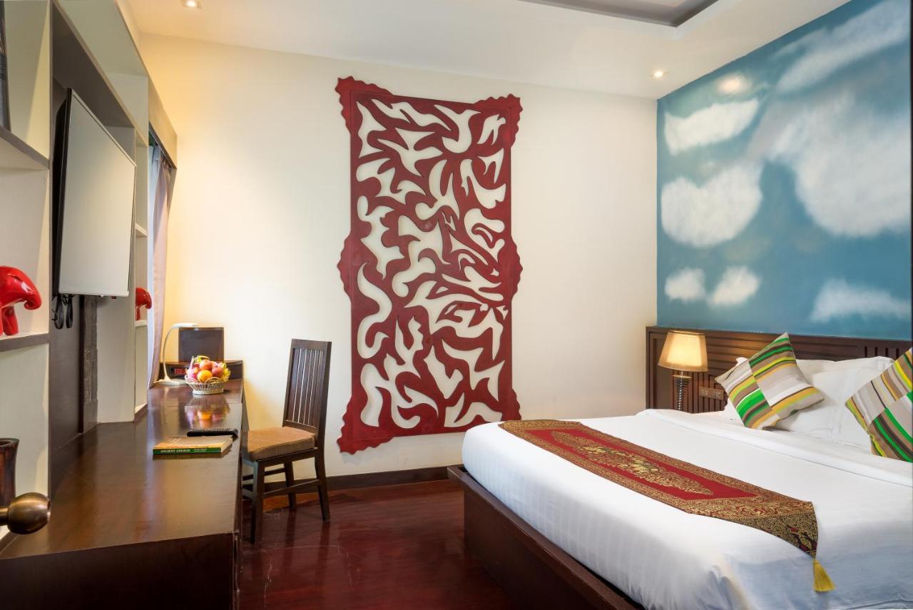 Silk D'Angkor Villa Siem Reap Exterior foto