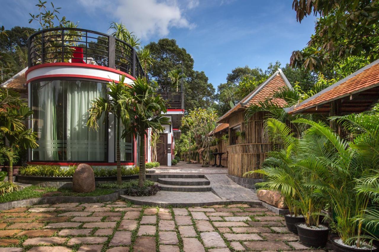 Silk D'Angkor Villa Siem Reap Exterior foto